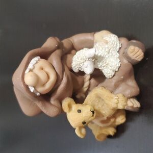 Friar Folk Figurine. "Let There Be Peace"